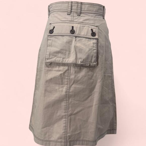 Alpha step khaki midi skirt - Picture 2 of 3